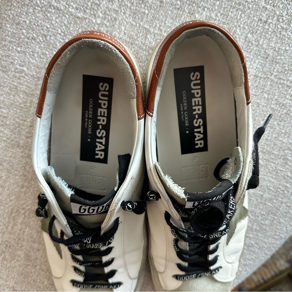 Men’s Golden Goose Super-Star Classic Sneakers EU 43/US 10 Excellent in Box - Picture 7 of 11